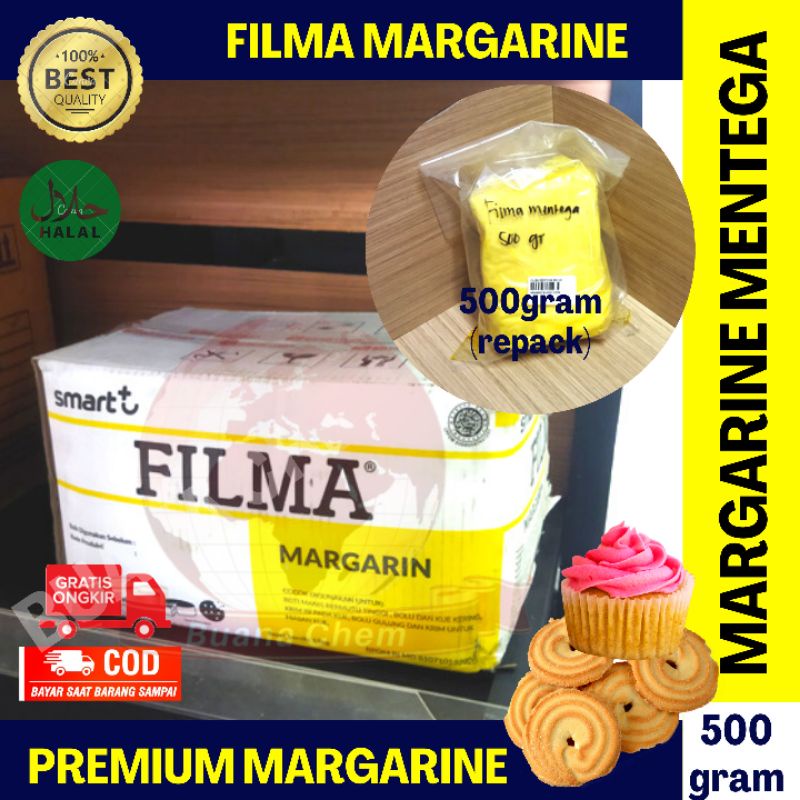 

Filma Margarine 500 gram / Mentega Filma Serbaguna / Margarin