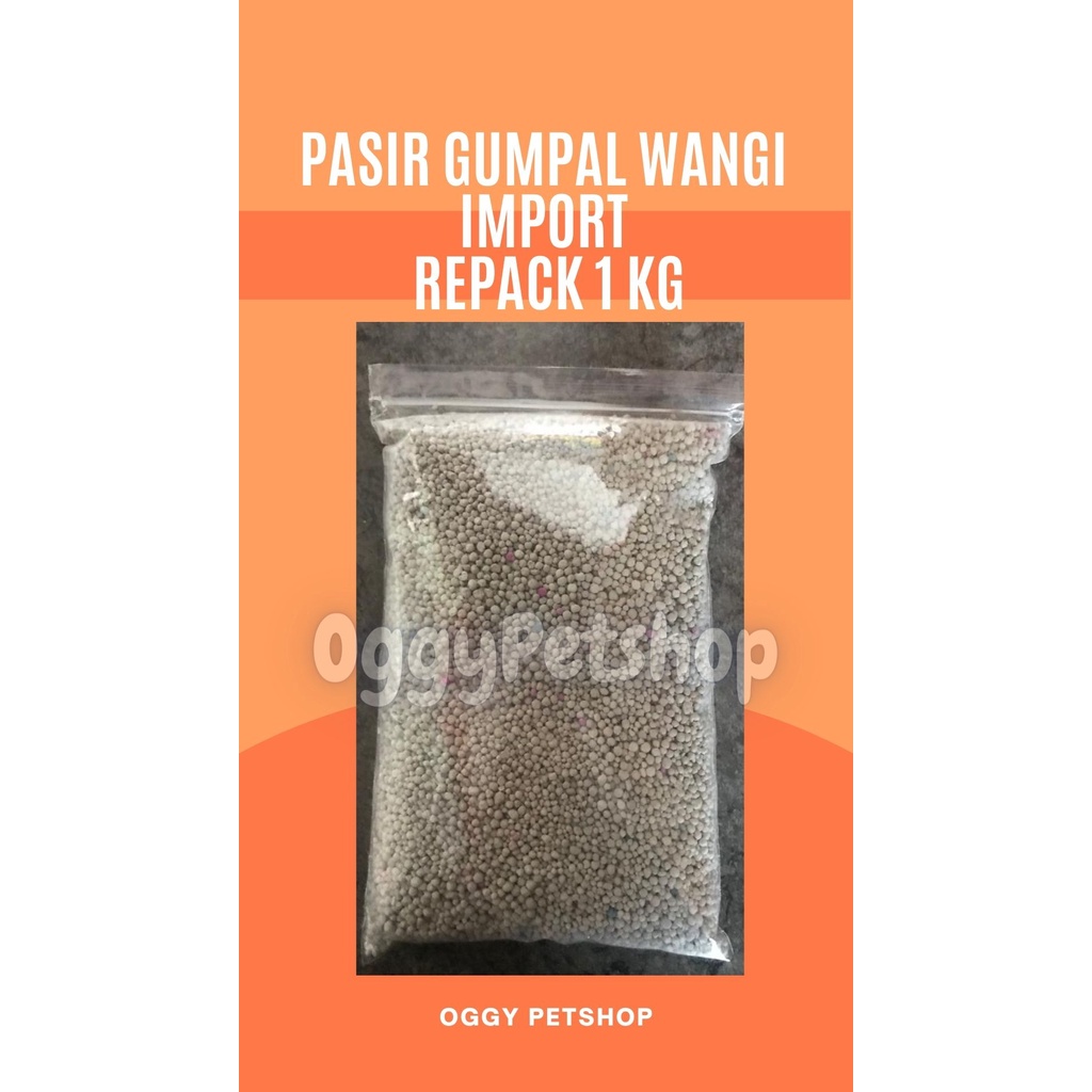 PASIR gumpal wangi import repack 1 kg