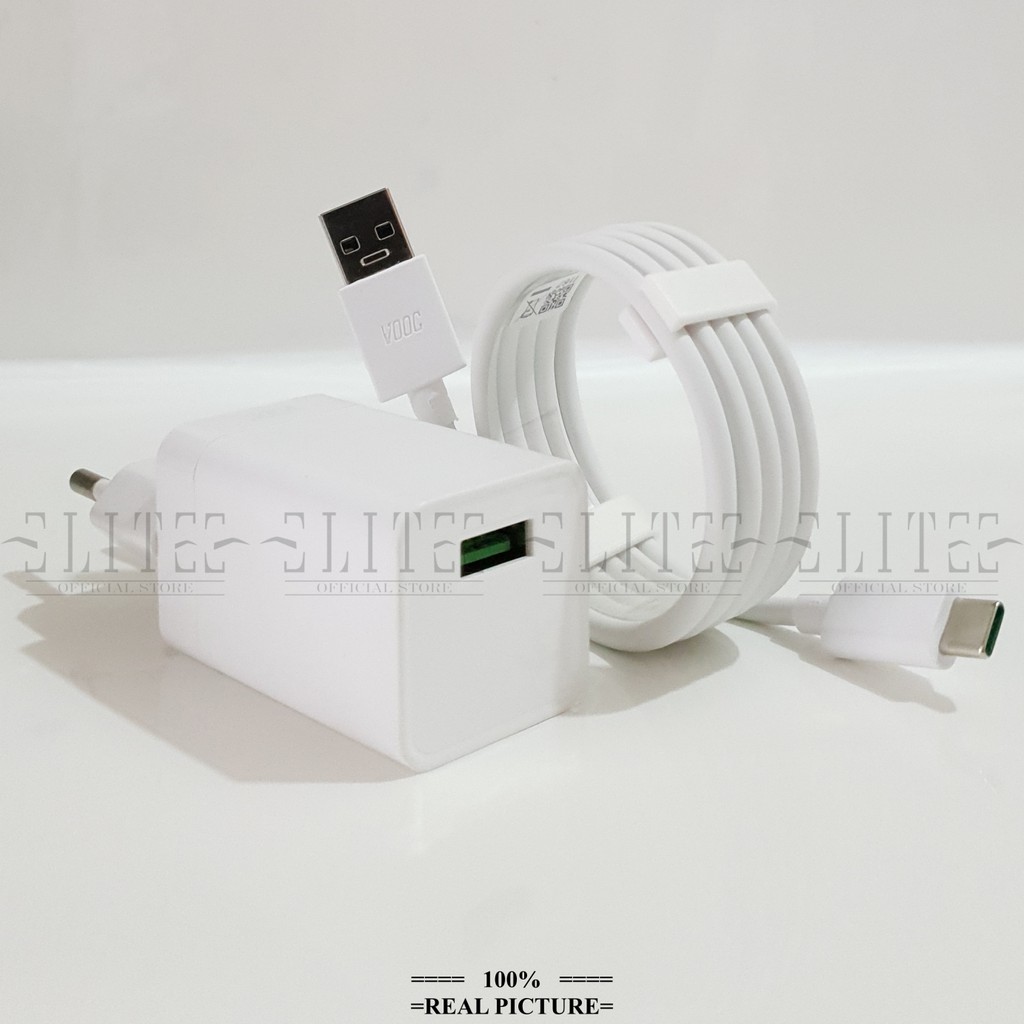 Charger OPPO VOOC 4A Type C Original Vooc Flash Charge