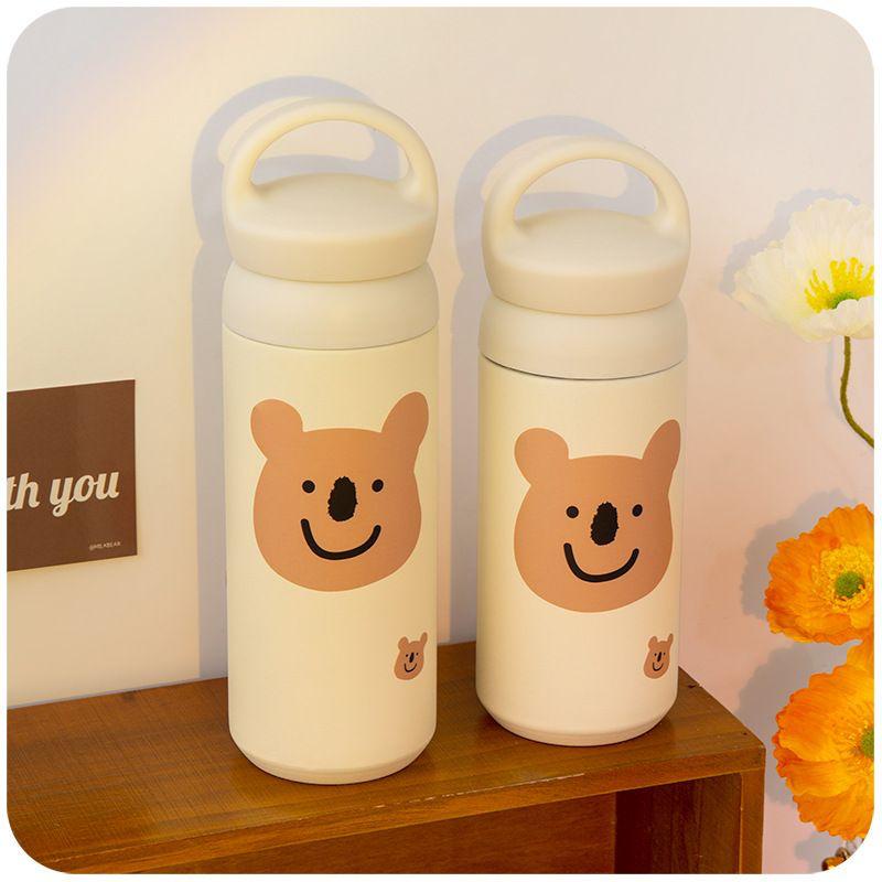 Original!! Termos Suhu [Free Bubble] Termos Air Panas Dingin Temperatur Motif Lucu Karet Ukuran 350 ML