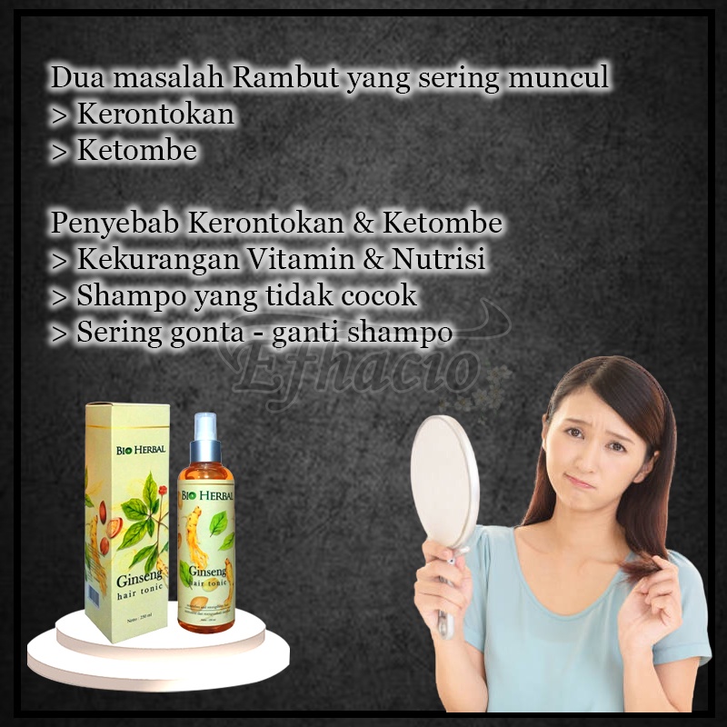 HAIR TONIK TONIC PENGUAT PENYEHAT RAMBUT RONTOK PARAH PRIA-2
