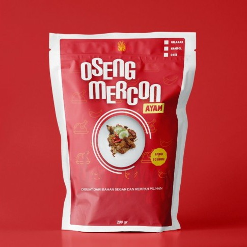 

Marem Food OSENG MERCON AYAM 100%! 200 GRAM - ADA LEVEL PEDASNYA