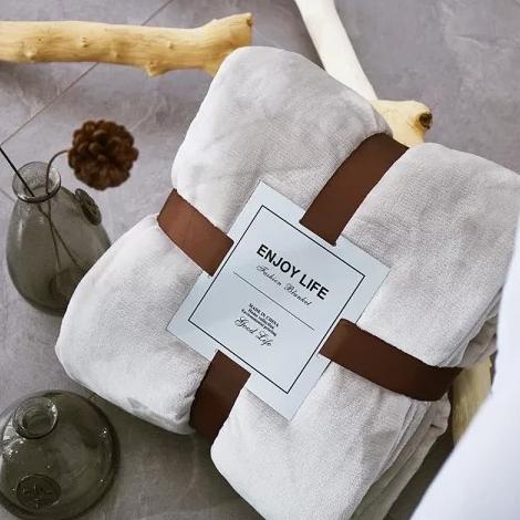 TERLARIS Selimut Bulu Tebal Polos warna 160*200 - Putih / white/SPREI 180X200/SPREI AESTHETIC/SPREI 