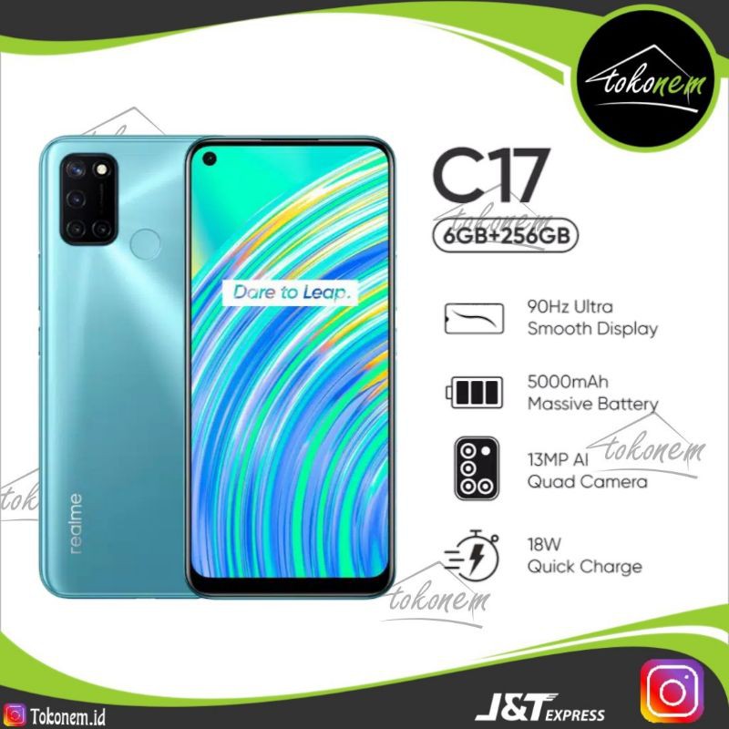REALME C17 6/256 Garansi Resmi 1 Tahun