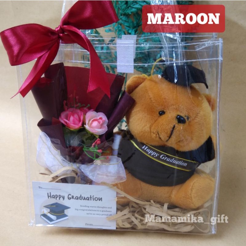 KADO WISUDA / HAMPERS BONEKA WISUDA / GRADUATION GIFT