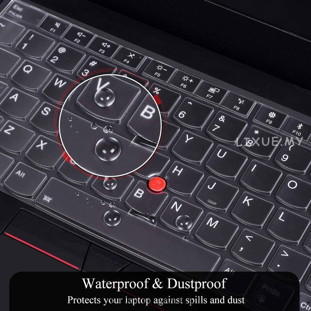 Lixue Lenovo ThinkPad E470（A3CD）i5-7200U Laptop Keyboard Protector,  fit 14&quot; Keyboard Cover Soft Silicone, Keyboard Protective Film ready stock