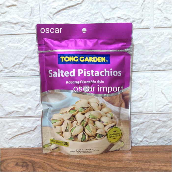 

Kacang Arab - Tong Garden Salted Pistachios 140G (Bks Ungu) Kacang Arab Pistacio