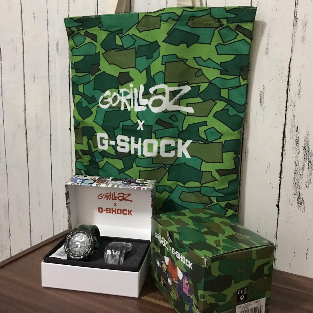 ORIGINAL G SHOCK X GORILLAZ GA2000GZ-3A