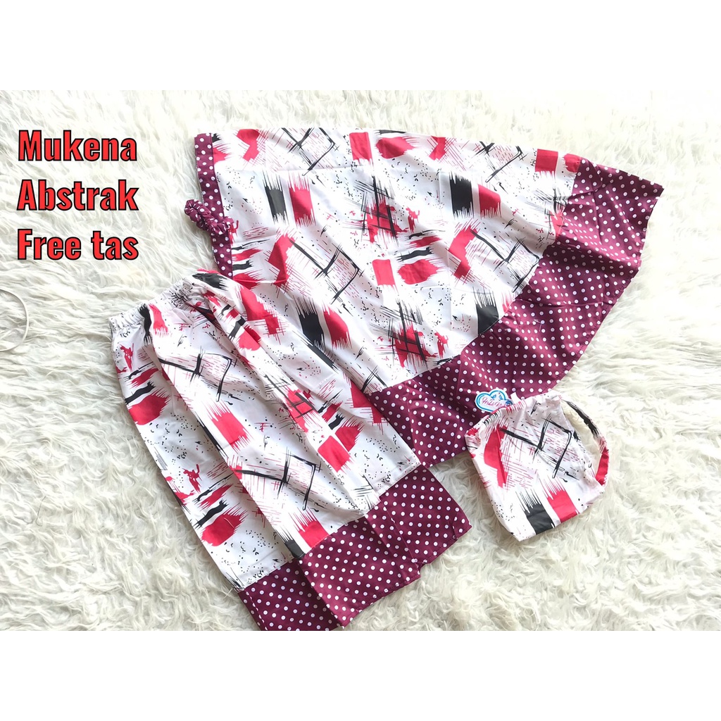 7.7 SALE MUKENA MOTIF KARAKTER ANAK ANAK