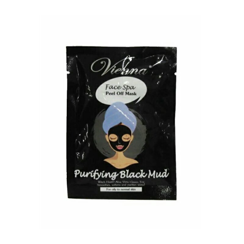 Vienna Face Spa Peel Off Mask PurifyingBlack 15G