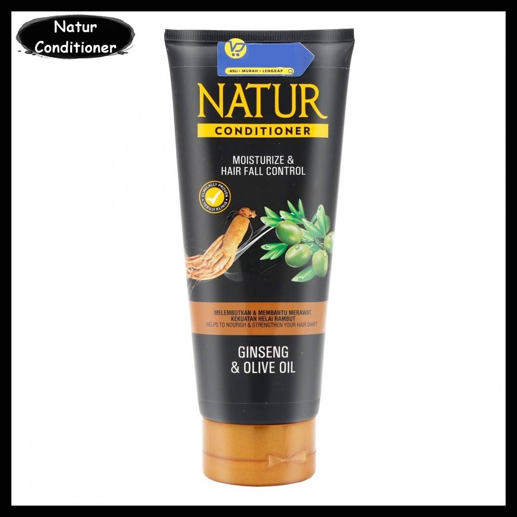 NATUR HAIR VITAMIN / SHAMPOO / CONDITIONER / HAIR TONIC ALOEVERA GINSENG