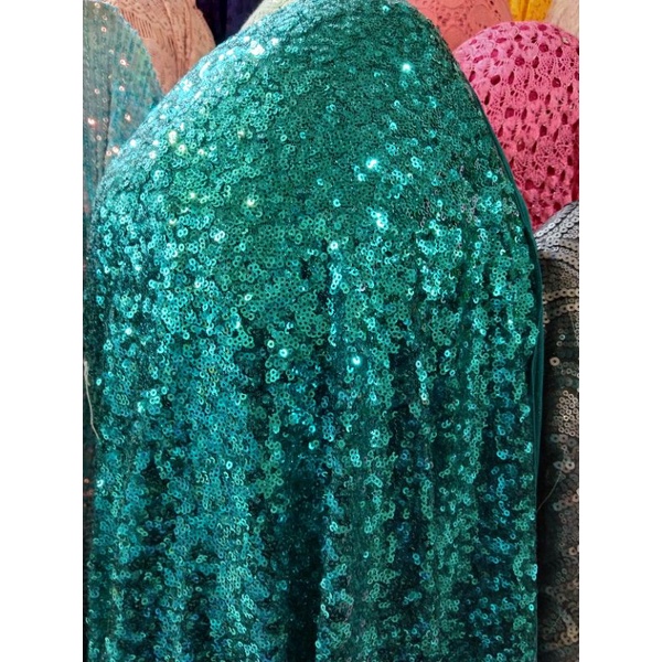 bahan kain sequin/seribu payet