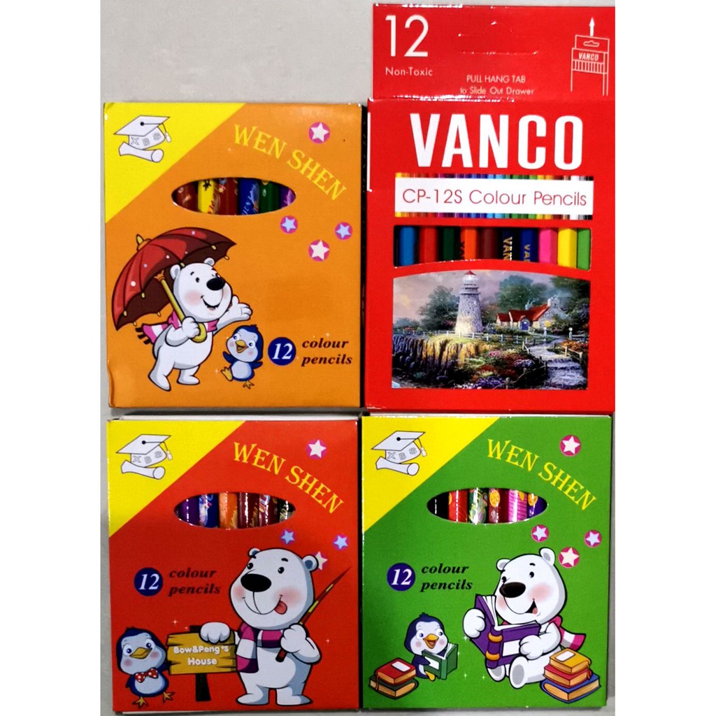 Pensil Warna Isi 12-1