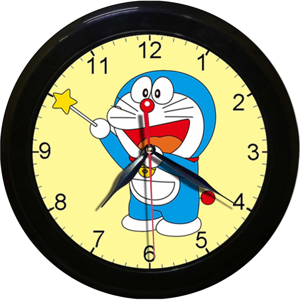 JAM DINDING DORAEMON 1   (DIAMETER 30CM)