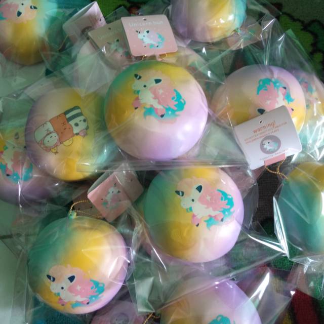 Squishy jumbo unicorn Bun