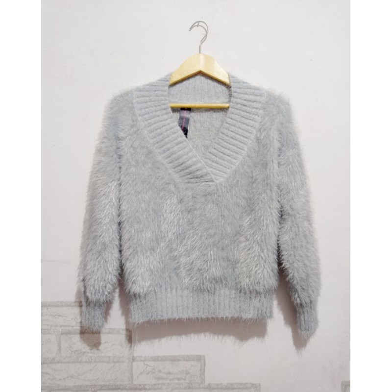 SWEATER bulu Grey brand Cecil Mcbee