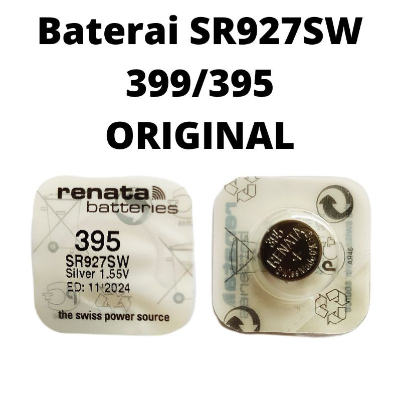 BATTERY BATREI BATERE RENATA SR927SW RENATA 395 ORIGINAL