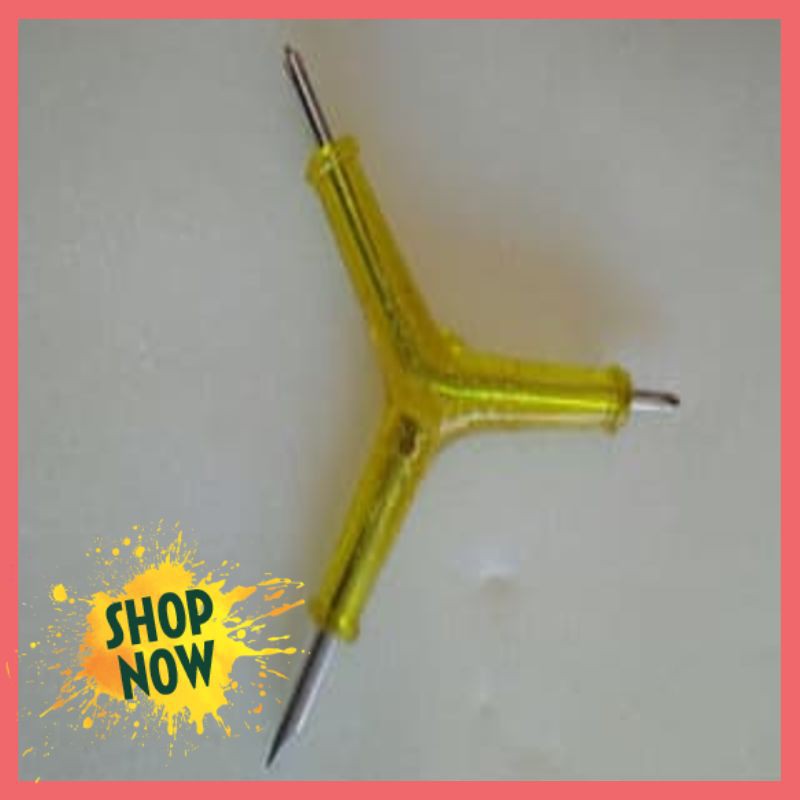 DISKON obeng Y segitiga