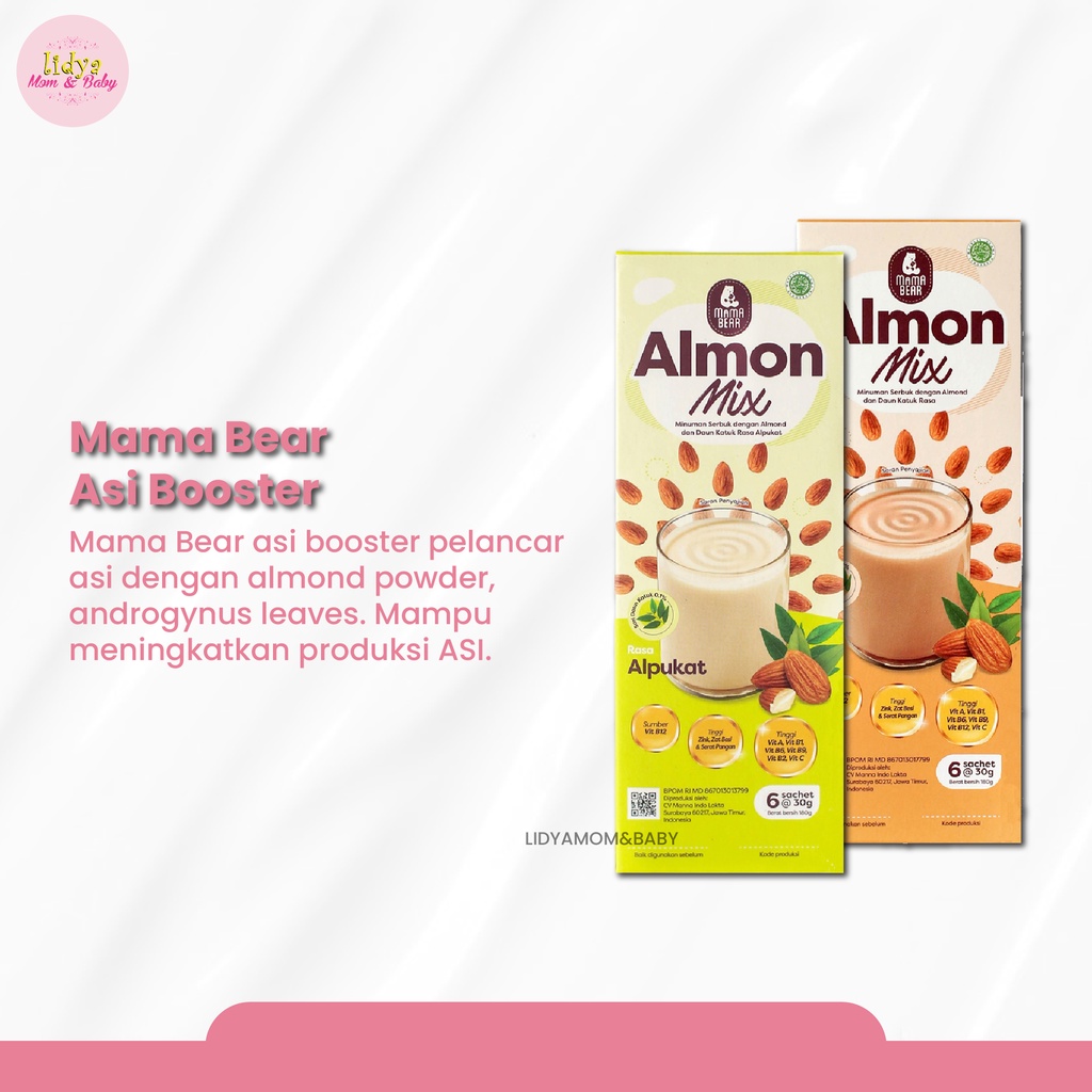 Mama Bear Susu Almond Mix - Asi Booster 30g