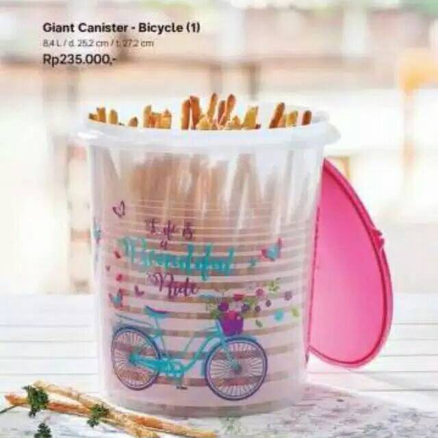 Giant canister bicycle