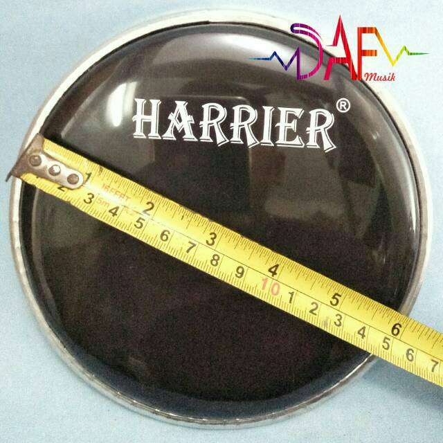 DrumHead Harrier Black - 6"