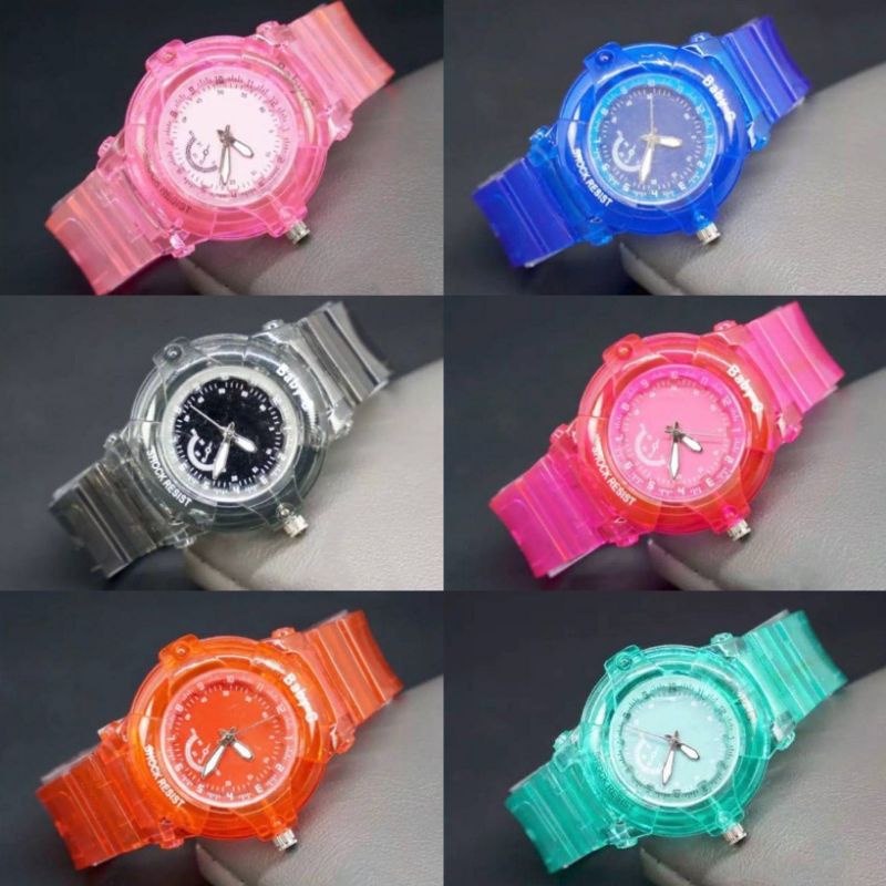 jam tangan wanita pria baby G rubber sport watch