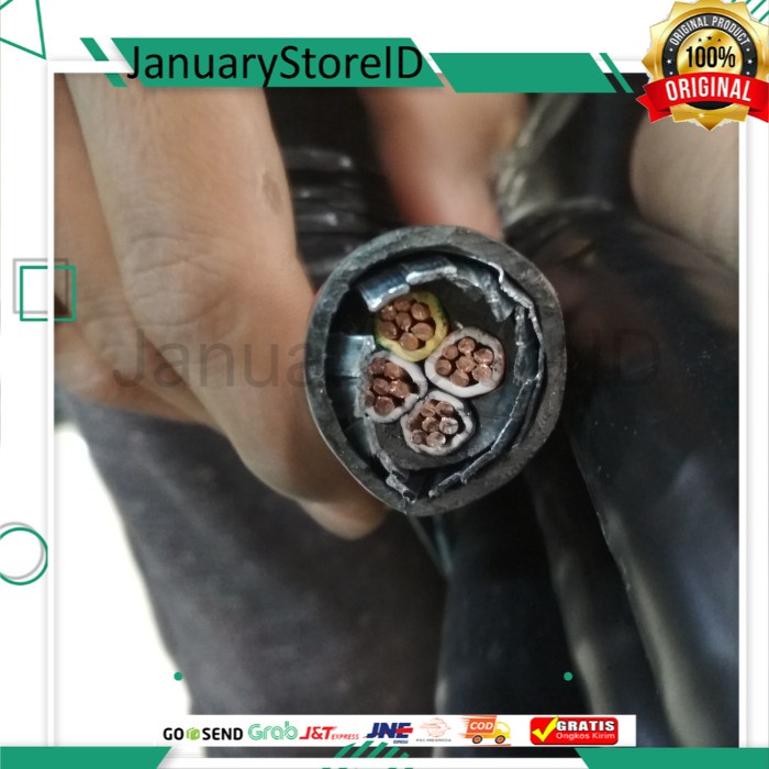 KABEL TANAM TANAH GBY NYFGBY 4X16MM 4X16 MM LINDO ECERAN METERAN