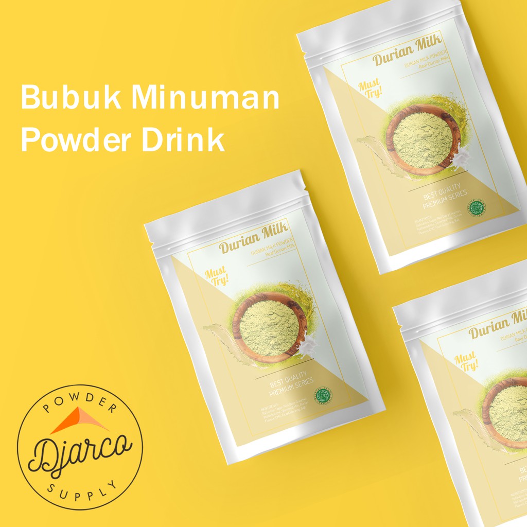 

1000 GRAM/1 KG PREMIUM DURIAN MILK POWDER DRINK - SERBUK BUBUK MINUMAN SUSU DURIAN BISA GROSIR