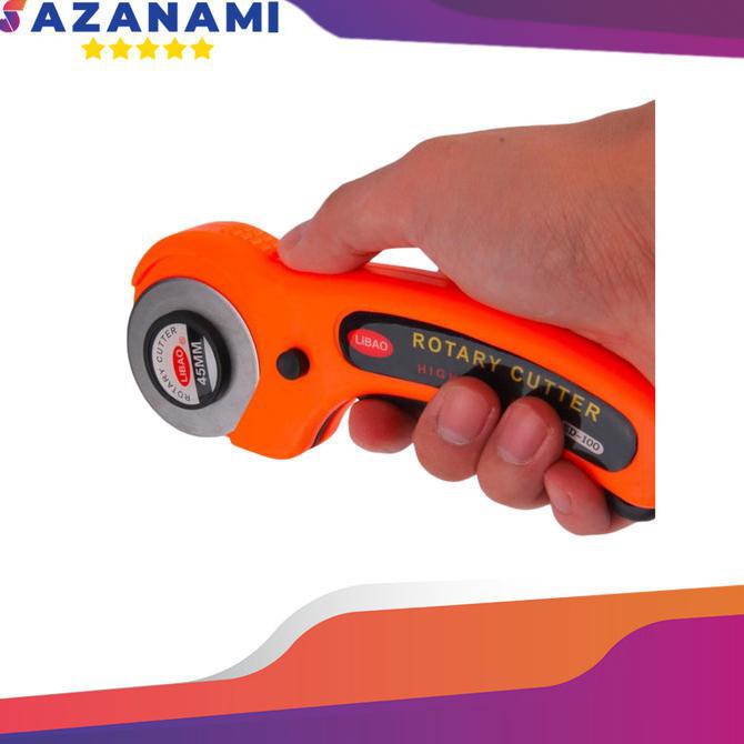 

TERMURAH ROTARY CUTTER 45MM SHINEWAY KATER ALAT PEMOTONG KAIN KERTAS Kode 49