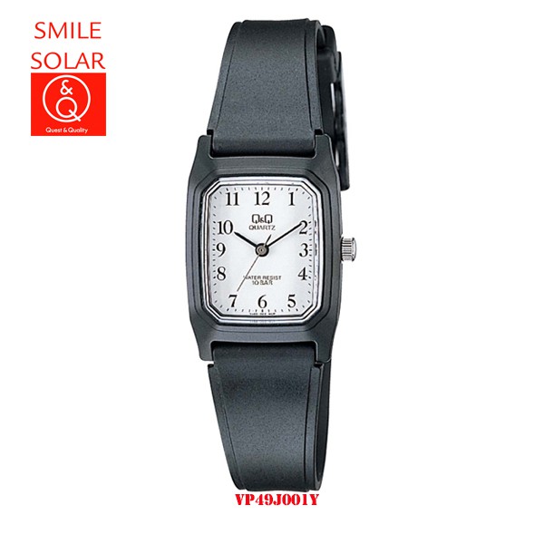 SALE Jam Tangan Wanita Classic Casual Business Rubber Analog Original Q&amp;Q QNQ QQ VP49 VP49J  Series