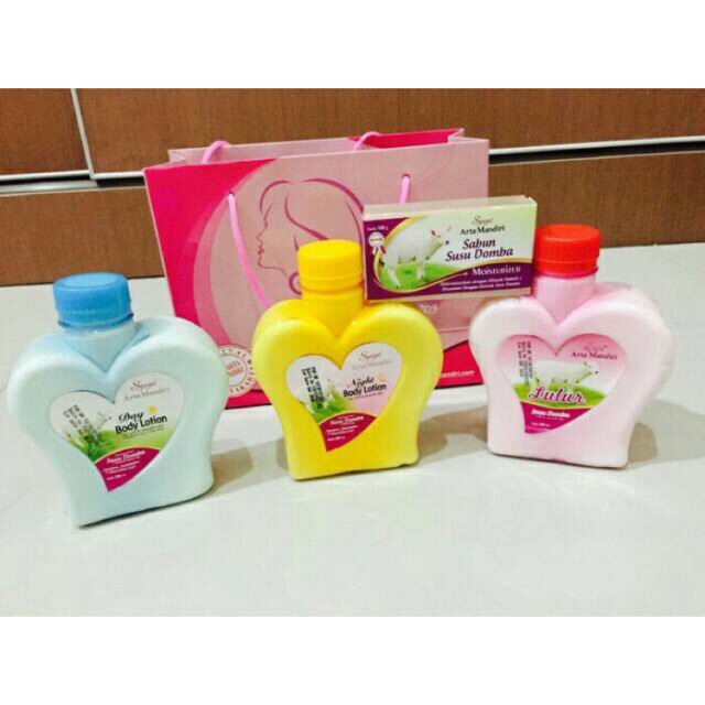 Paket Lulur Susu Domba Kemasan BARU
