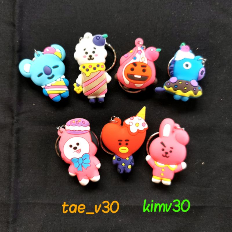 Gantungan Kunci BT21 BTS Lucu Cute