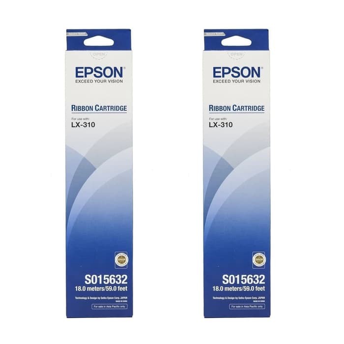 Ribbon Cartridge Epson S015639 Pita Untuk Printer LQ-310 Genuine Epson