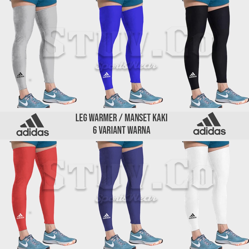 LEG WARMER LEG SET MANSET KAKI PELINDUNG LUTUT OLAHRAGA BASKET SEPAKBOLA FUTSAL VOLI PRIA WANITA