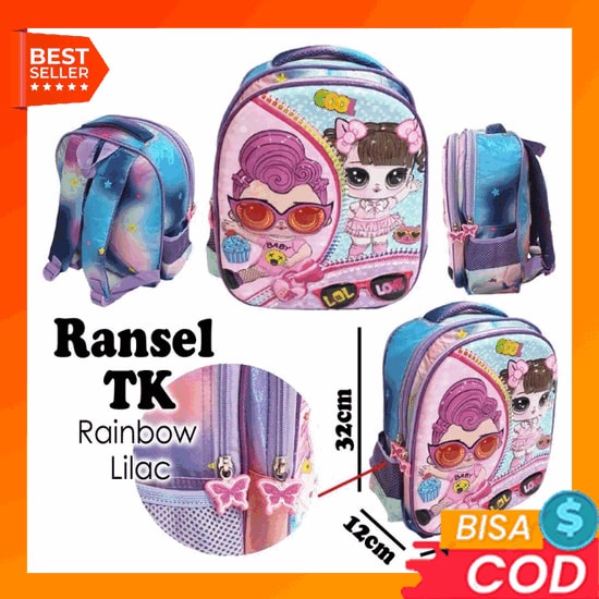 Ransel Anak Terbaru'Tas Ransel Perempuan Casual Desain Korea Tas Sekolah Anak Sd Smp Simpel Dan Term