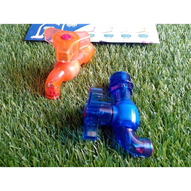 Kran / Keran Air Plastik Bening Lotus