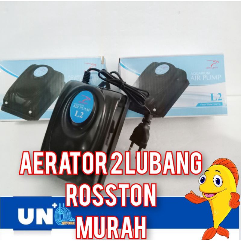 Mesin Aerator Mesin Gelembung Oksigen Rosston Dua Lubang Murah