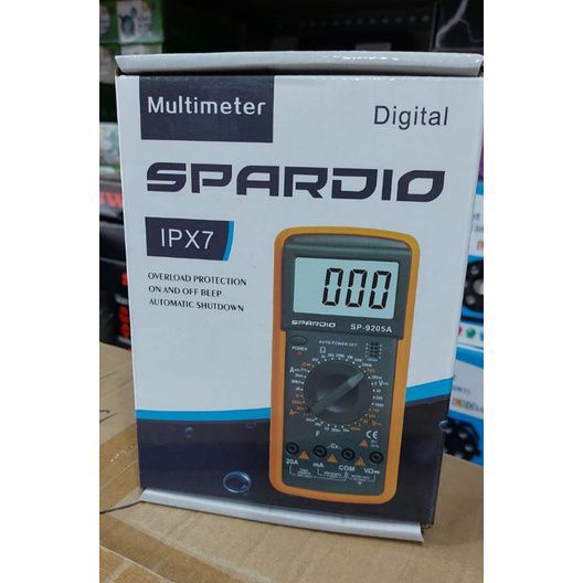 Multimeter digital avometer digital terlengkap Spardio SP9205A SP-9205A  asli merk Spardio