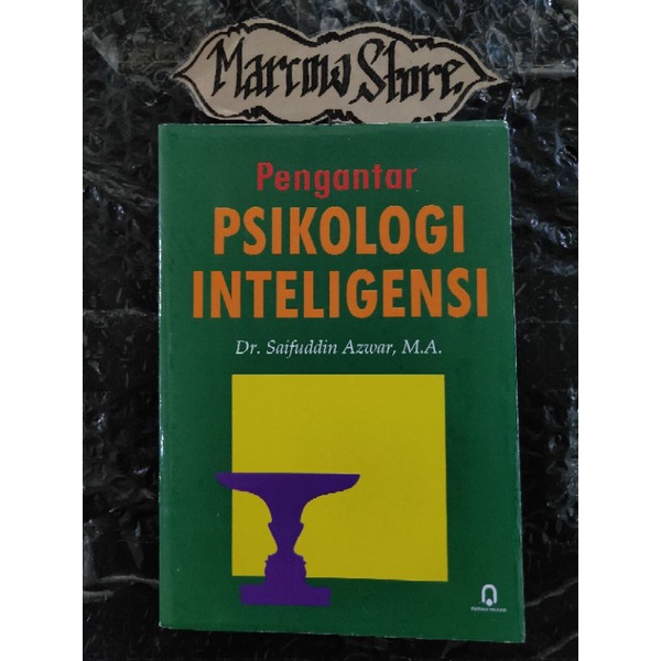 pengantar psikologi intelegensi Saifuddin Azwar