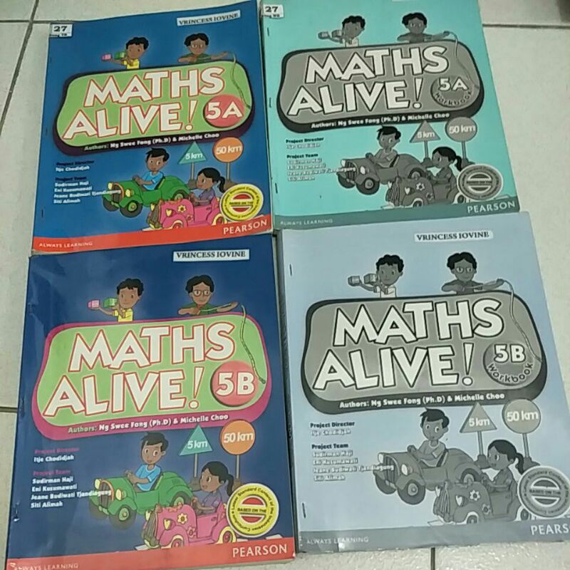 Maths alive  kelas 5