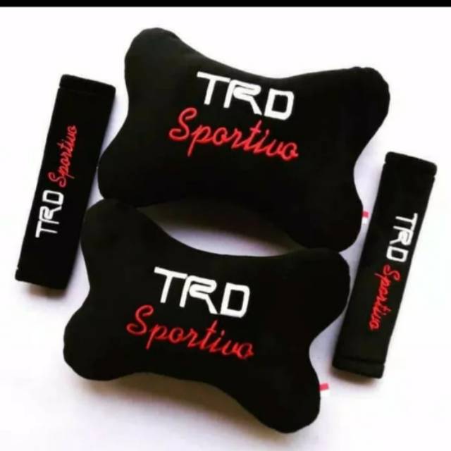 Bantal leher TRD Sportivo mobil calya