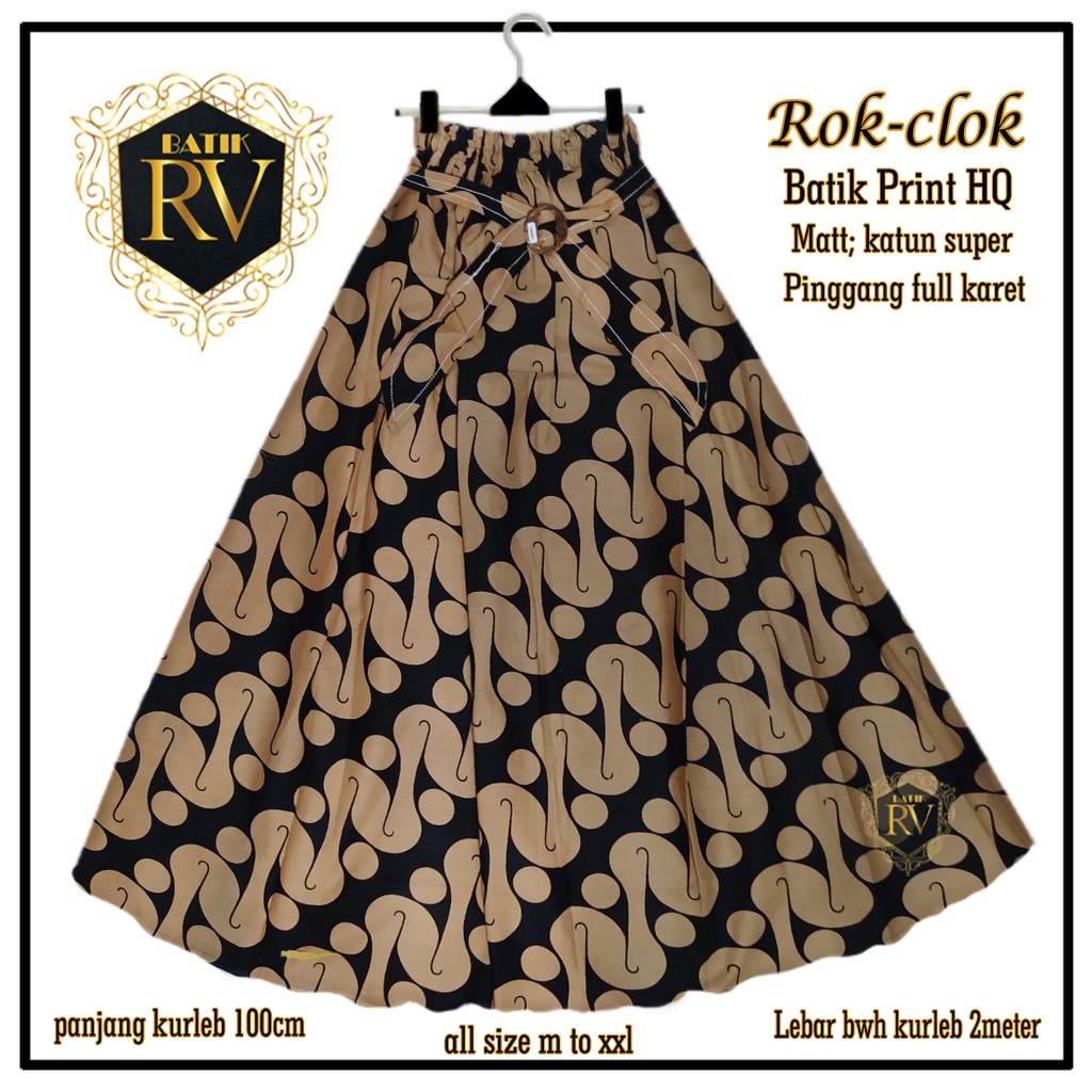 BAWAHAN ROK BATIK TERBARU Rokbatikterbaru Bahawanterlaris Roksoganbatik Rokklok Batikrok Bawahan Batik Klok payung Batikpayung Rokpayung Rok Batikasli-2