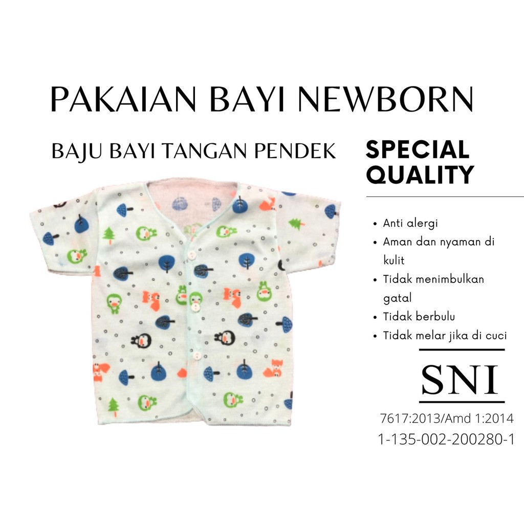 baju bayi lengan pendek motif pororo terlaris dan termurah