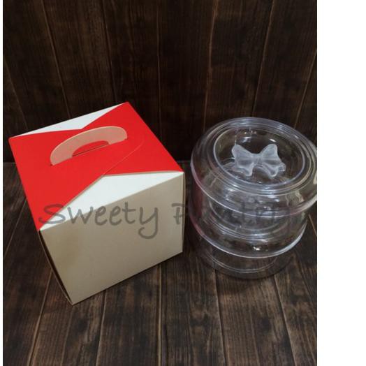 ✷ packaging toples kue kering 250gr / box/dus kue kering toples 250gr 41212 ♣