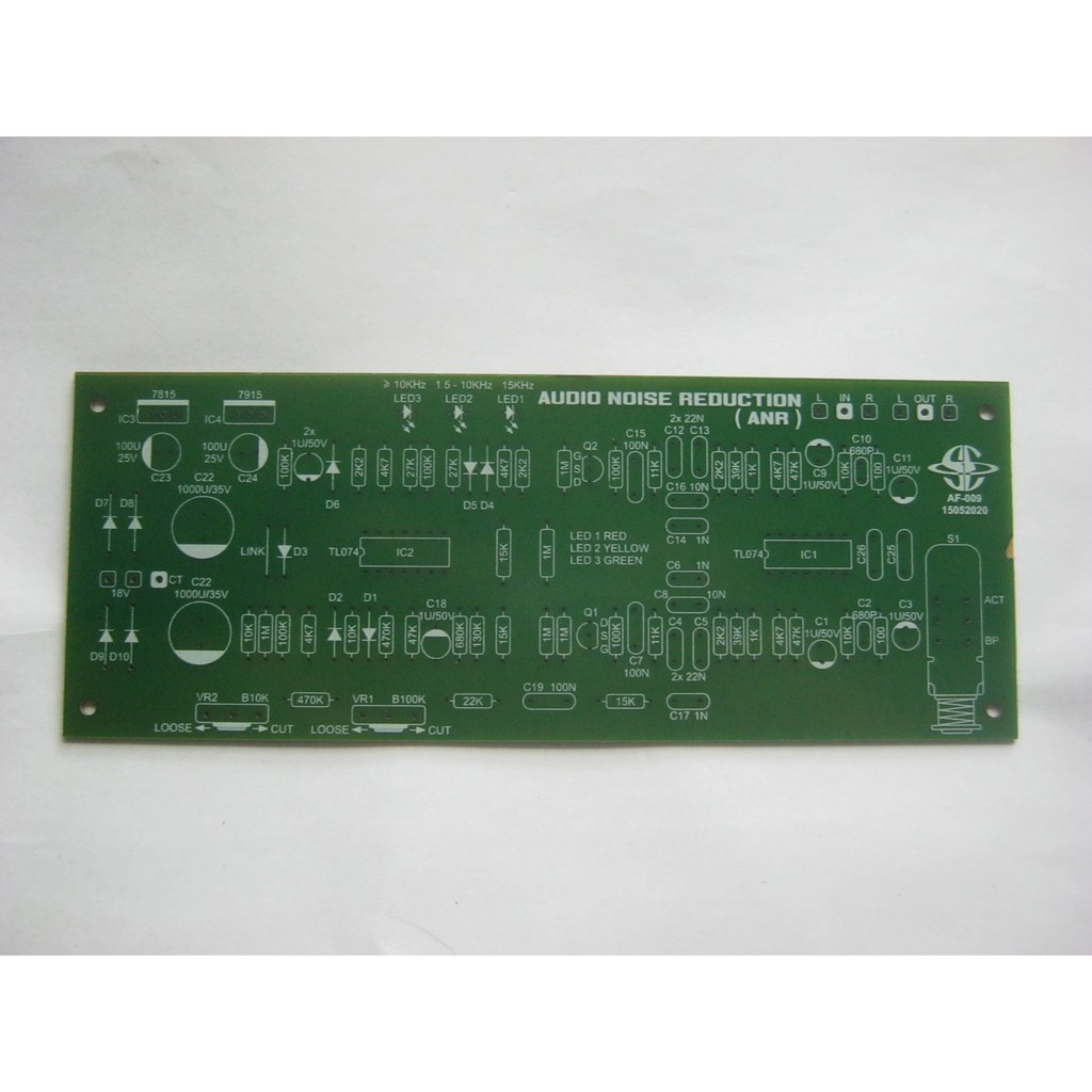 PCB Audio Noise Reduction (ANR) Saturn AF009