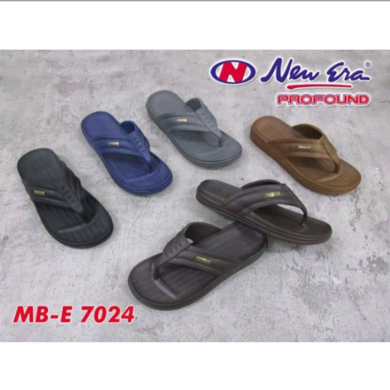 sandal jepit pria new era mb e 7024 karet