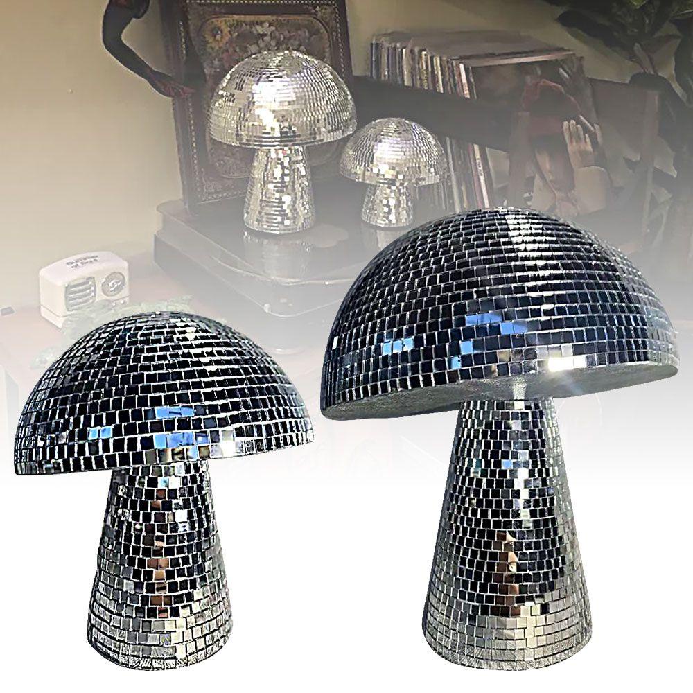 Suyo Bola Disko Jamur Silver Mushroom Disco DJ Lighting Refleksi Bar Dekorasi Panggung Untuk Pesta Pernikahan