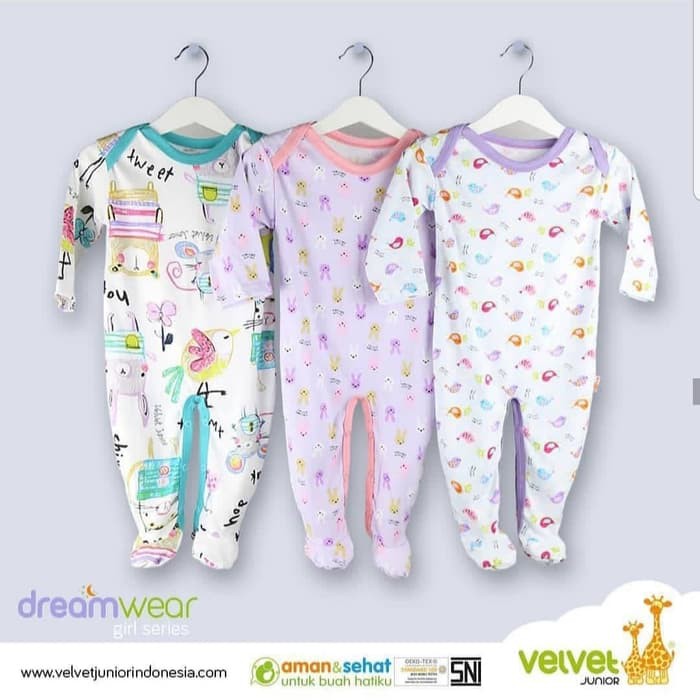 Makassar! Sleepsuit Dreamwear Velvet Oblong ( UK M / L )