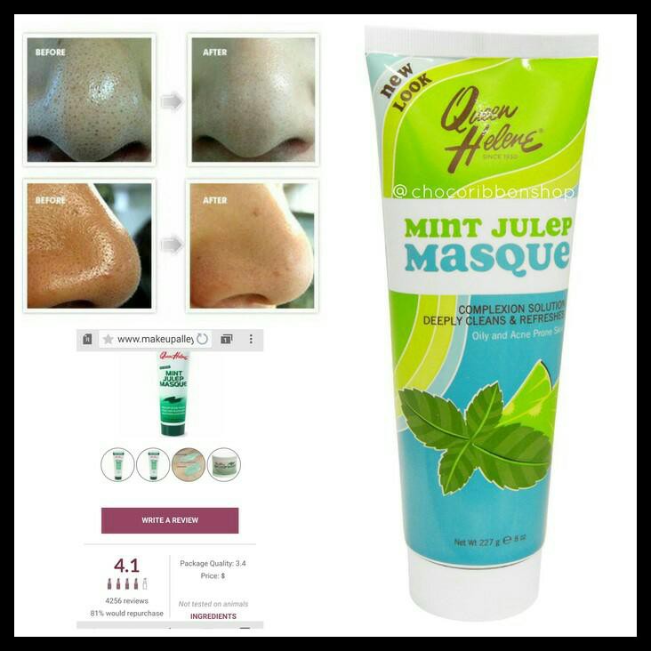 

Gbbv Queen Helene Mint Julep 8Oz/227Gr (Ukuran Paling Besar) 100% Original Ik5T