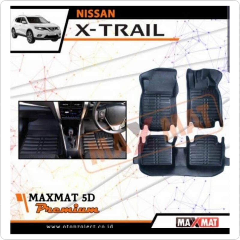 Karpet Mobil Xtrail New 2018-ON Maxmat 5D Premium